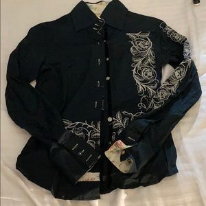 English Rose button up shirt